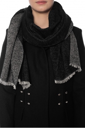 Logo-embroidered scarf, zdjęcie 2 Logo-embroidered scarf od Moschino